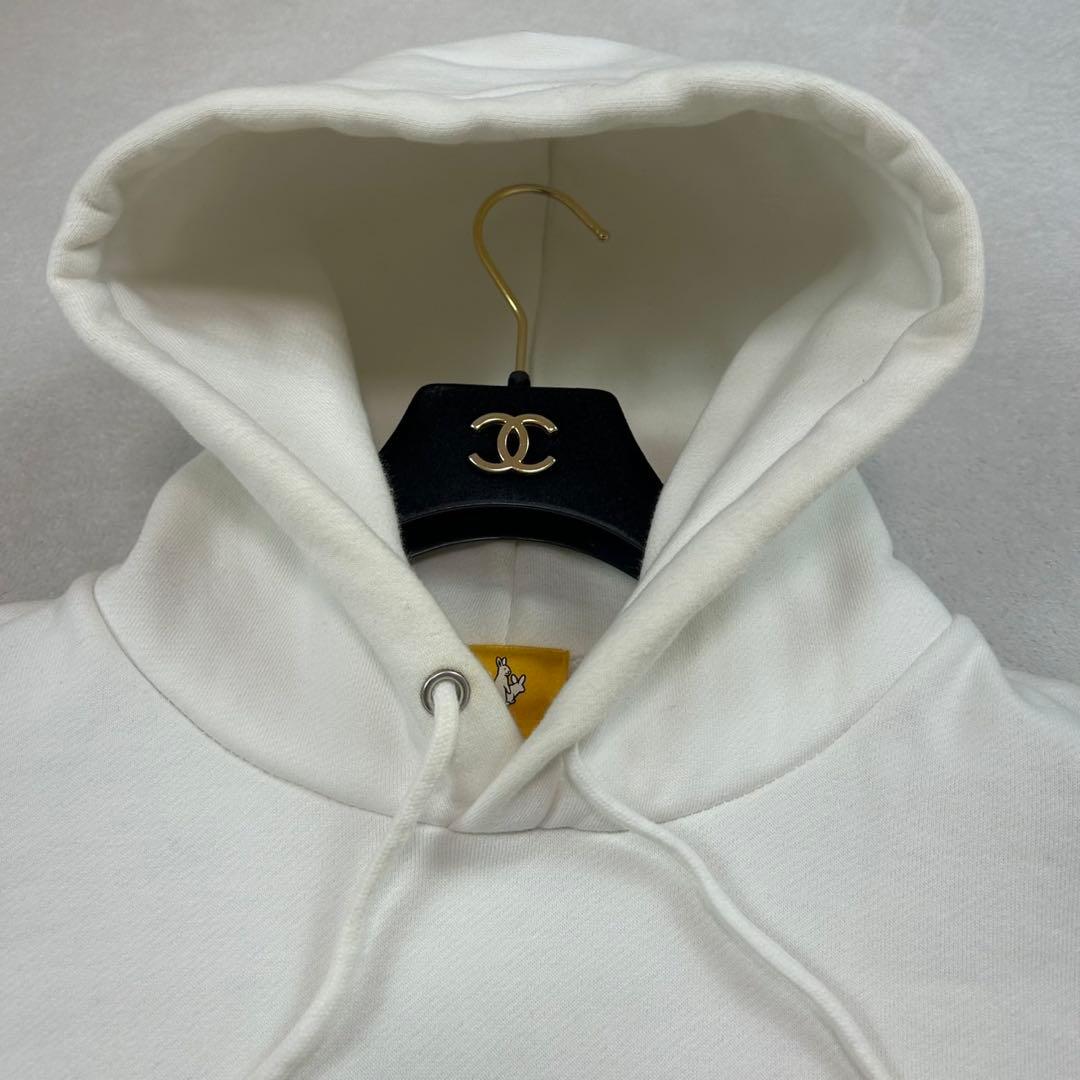 K864 L エフアールツー 天使柄 エンジェルズプルオーバーパーカー メンズ