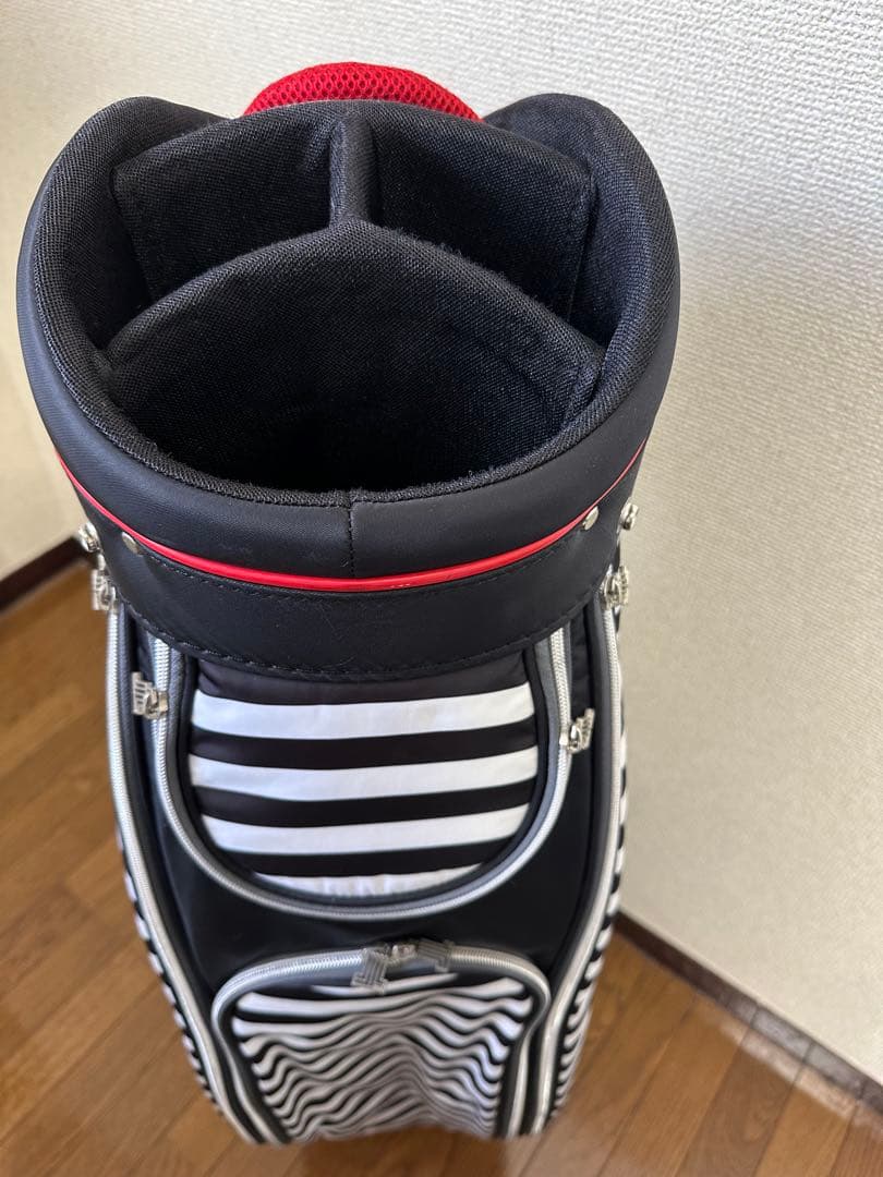 ランバンスポール LANVIN SPROT キャディバッグ ボーダー