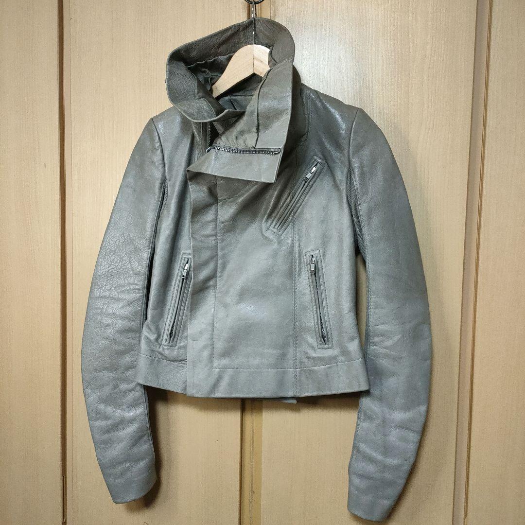 Rick Owens リックオウエンス　ラムレザー　ライダースジャケット