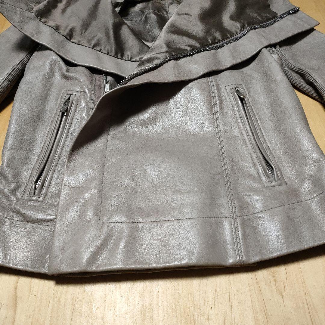 Rick Owens リックオウエンス　ラムレザー　ライダースジャケット