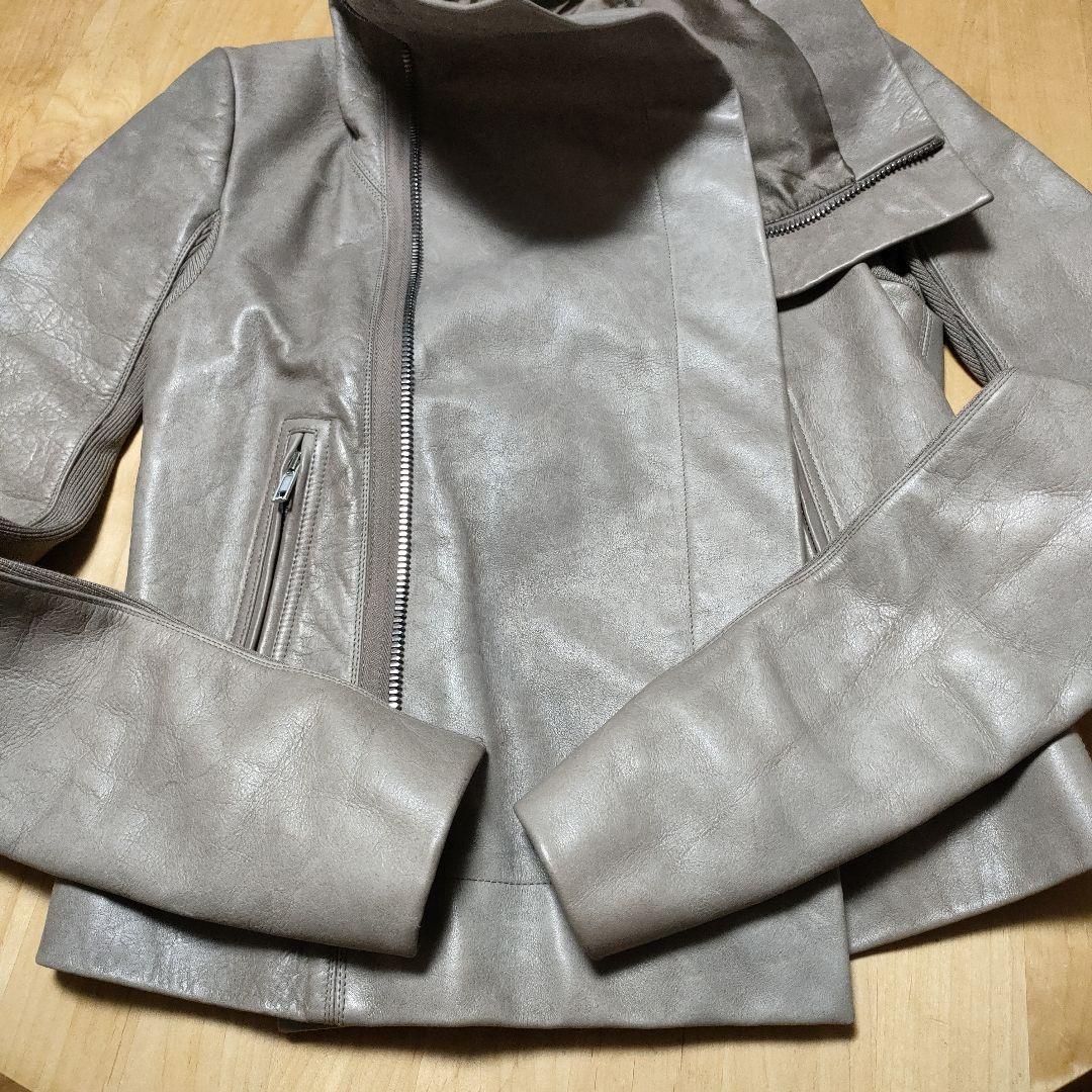 Rick Owens リックオウエンス　ラムレザー　ライダースジャケット