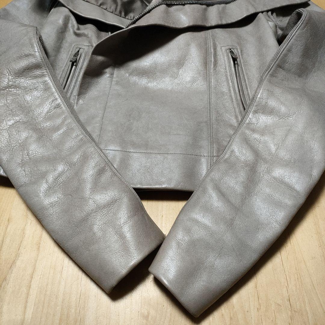 Rick Owens リックオウエンス　ラムレザー　ライダースジャケット