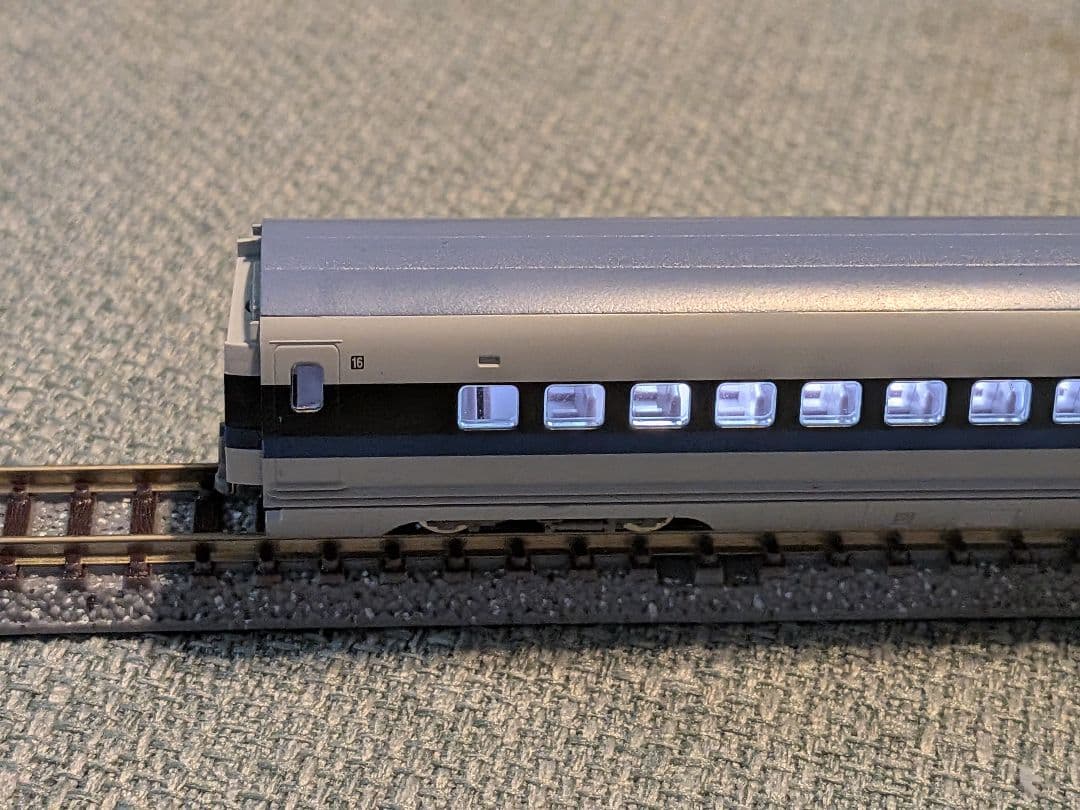 TOMIX JR 500系新幹線「のぞみ」 基本セット＋グリーン車 室内灯付き