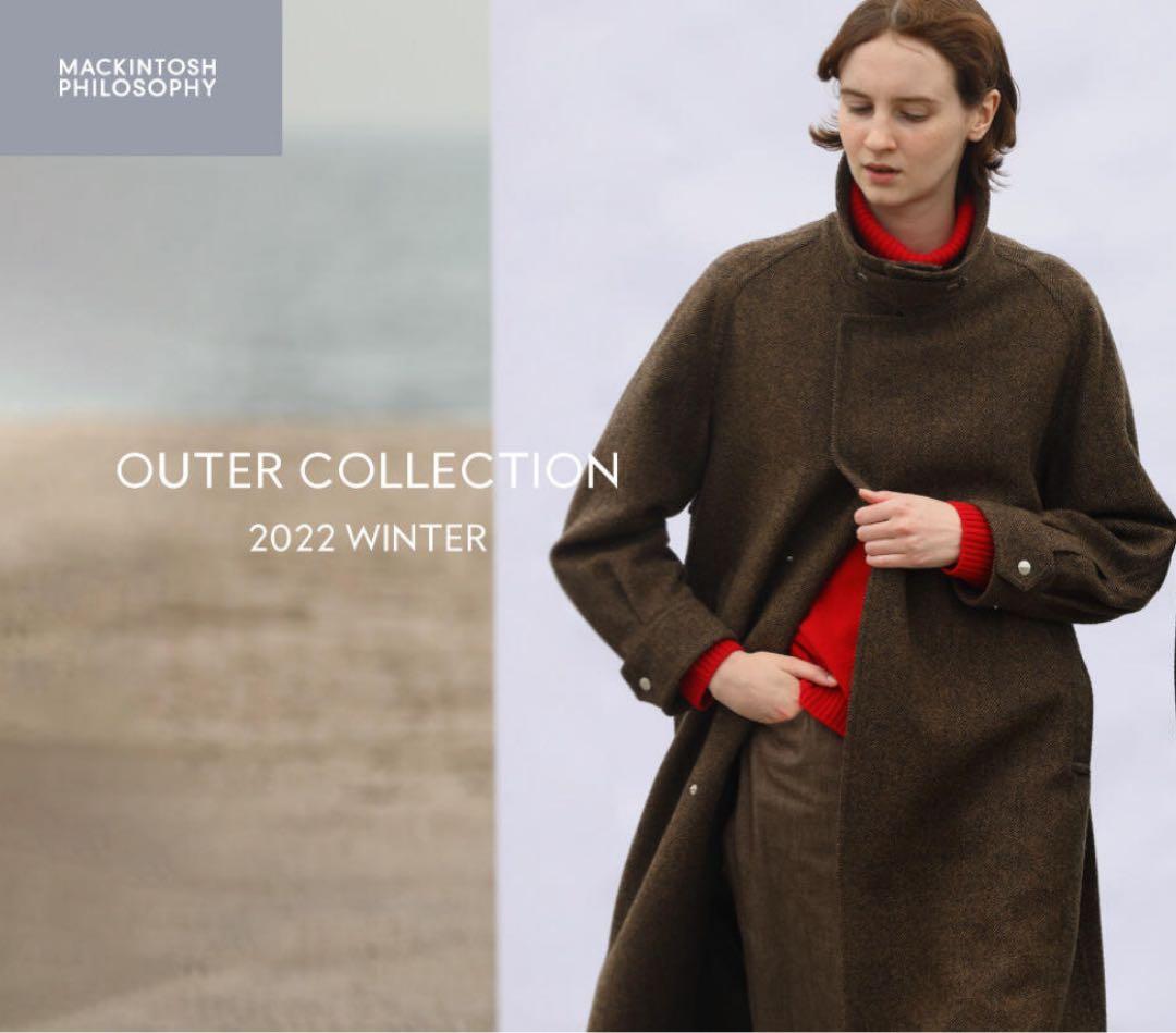 MACKINTOSH PHILOSOPHY ベラック ブラウン コート