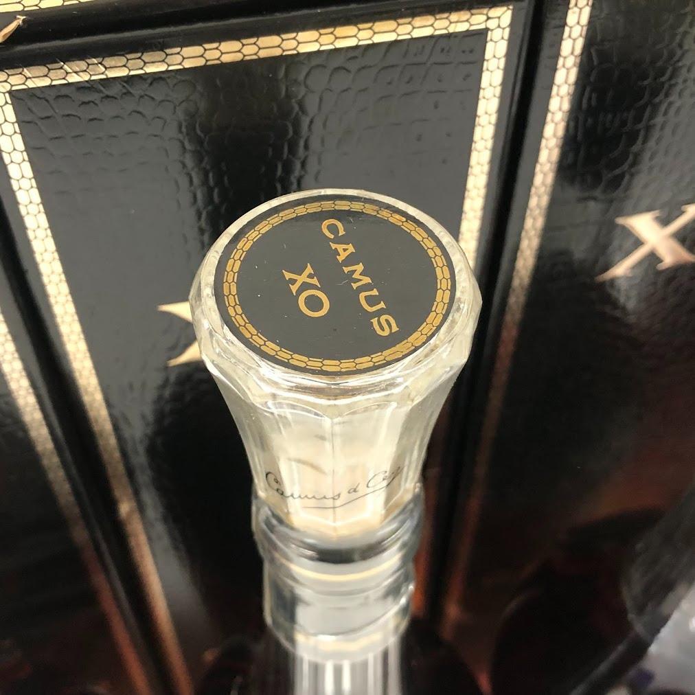 【未開栓】CAMUS XO コニャック 4本セット ロングネック 箱付き