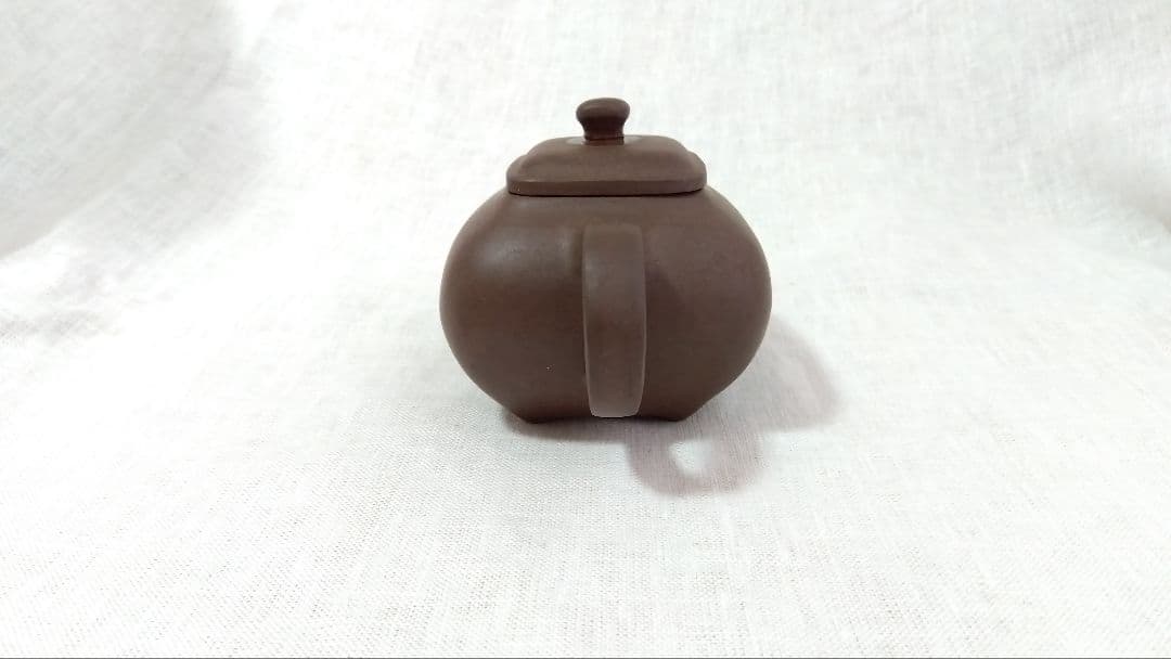 中国茶器　急須　茶道具　小伝炉壺 宜興紫砂工藝　手彫り装飾　希少品