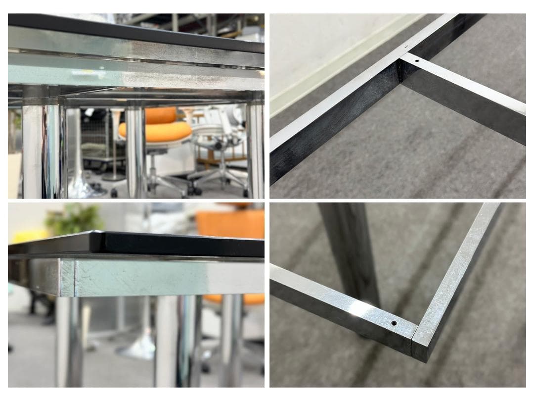 希少70'sヴィンテージ■Knoll■アンドレ・スカルパ　ガラステーブル　モダン