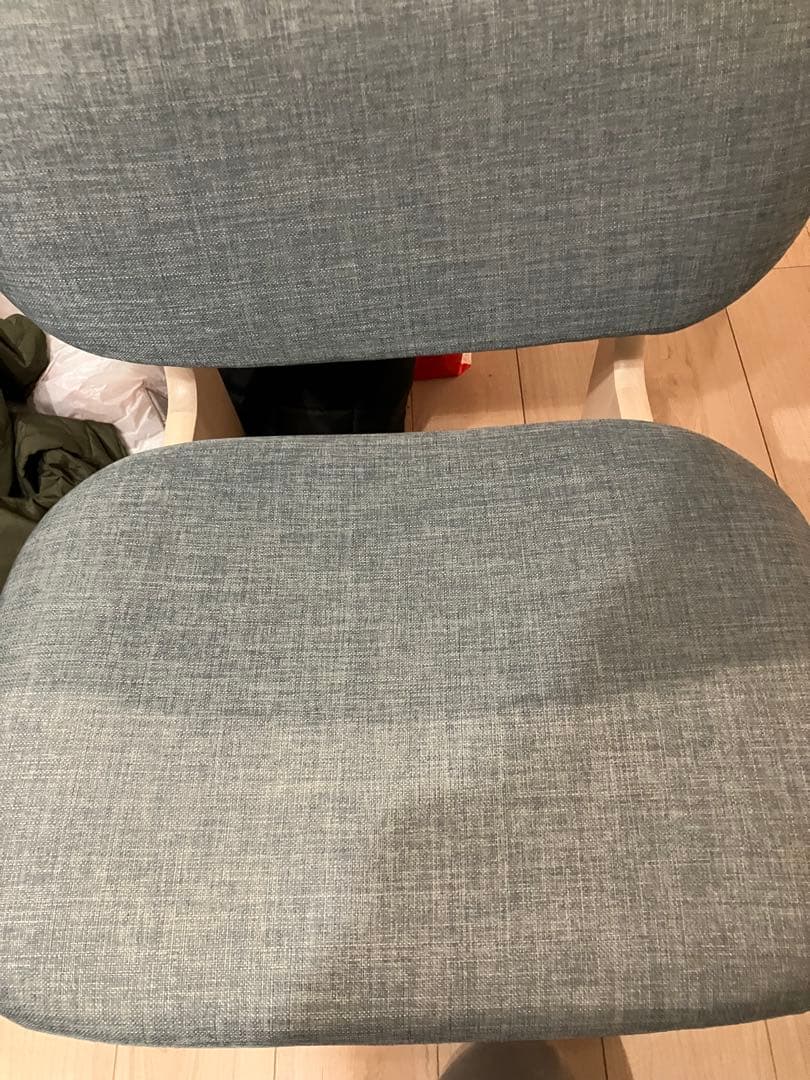 ライトウッドダイニングテーブルと椅子2脚セット