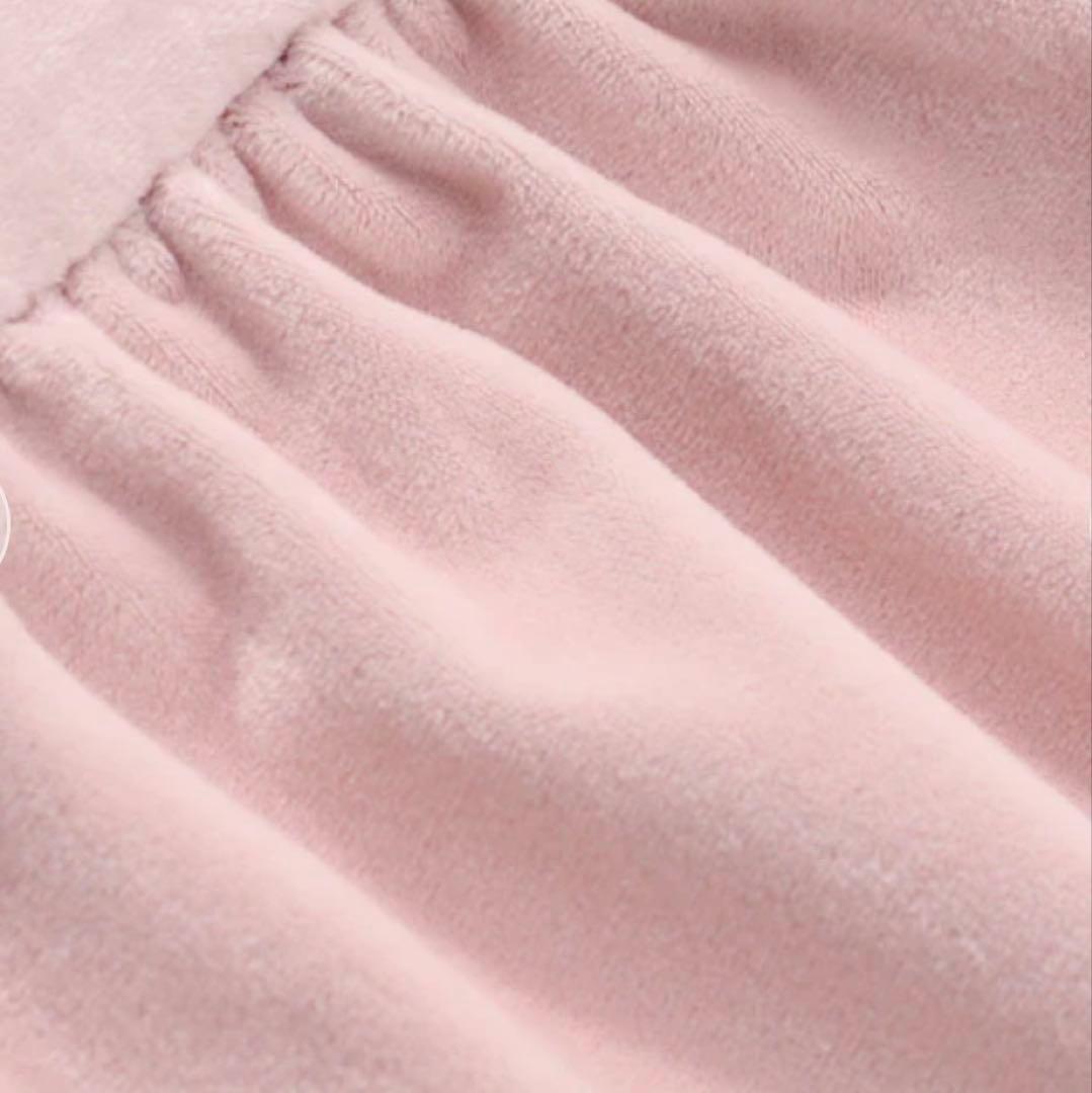 新品フランフラン　WARMY アルガンオイル加工 フリル ベッドパッド シングル