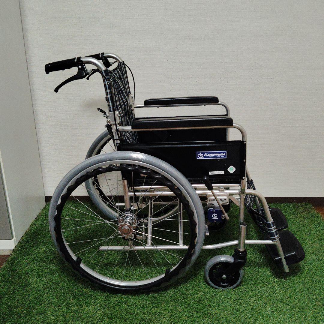 車椅子 カワムラ 自走 ノーパンクタイヤ SA22-40SB