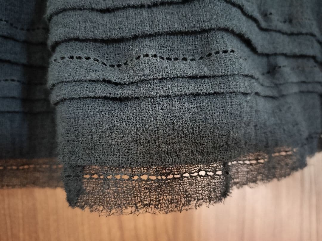 ミナペルホネン　fog net 　ブラウス