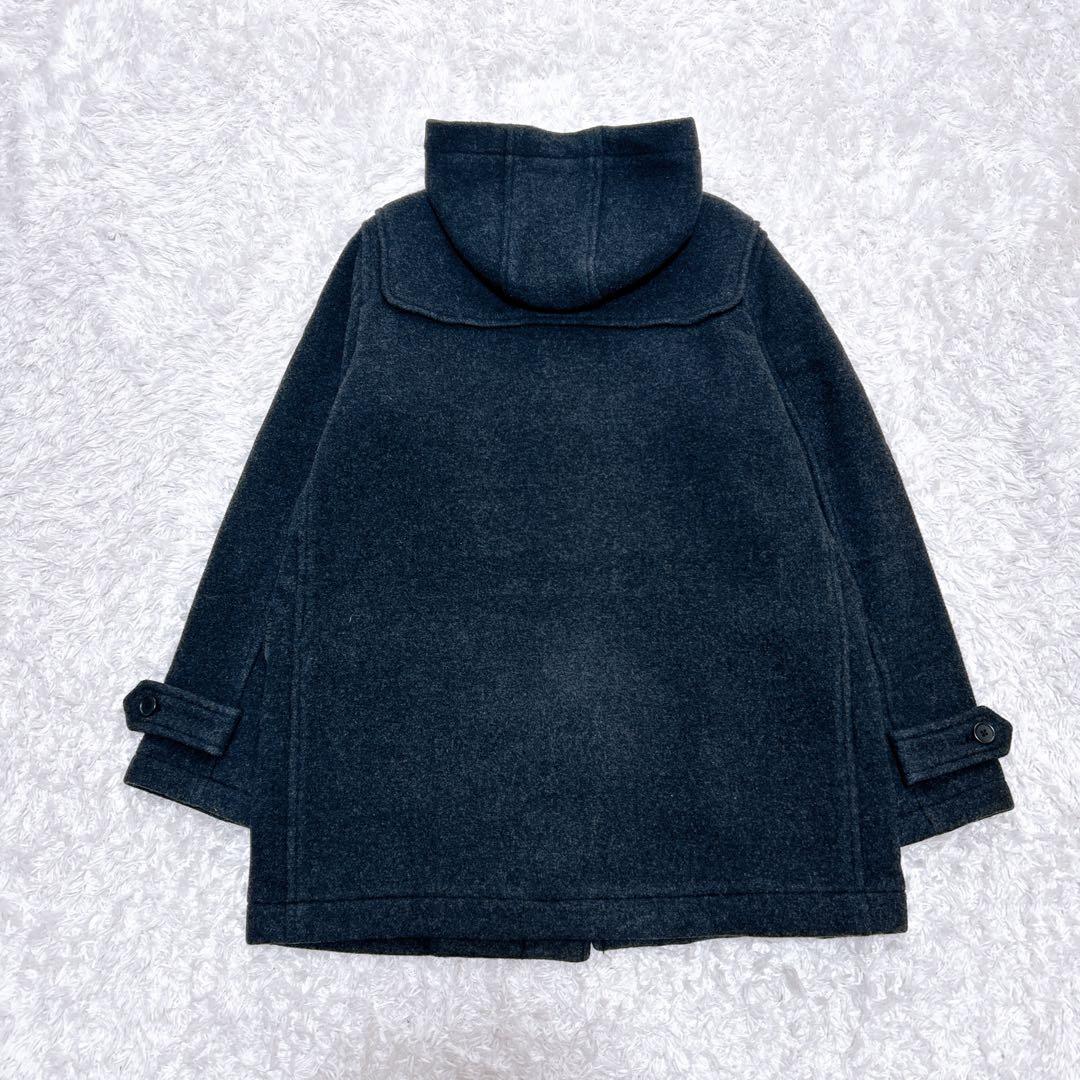 イーストボーイ ダッフルコート イタリア製生地 裏地チェック　スクールコート