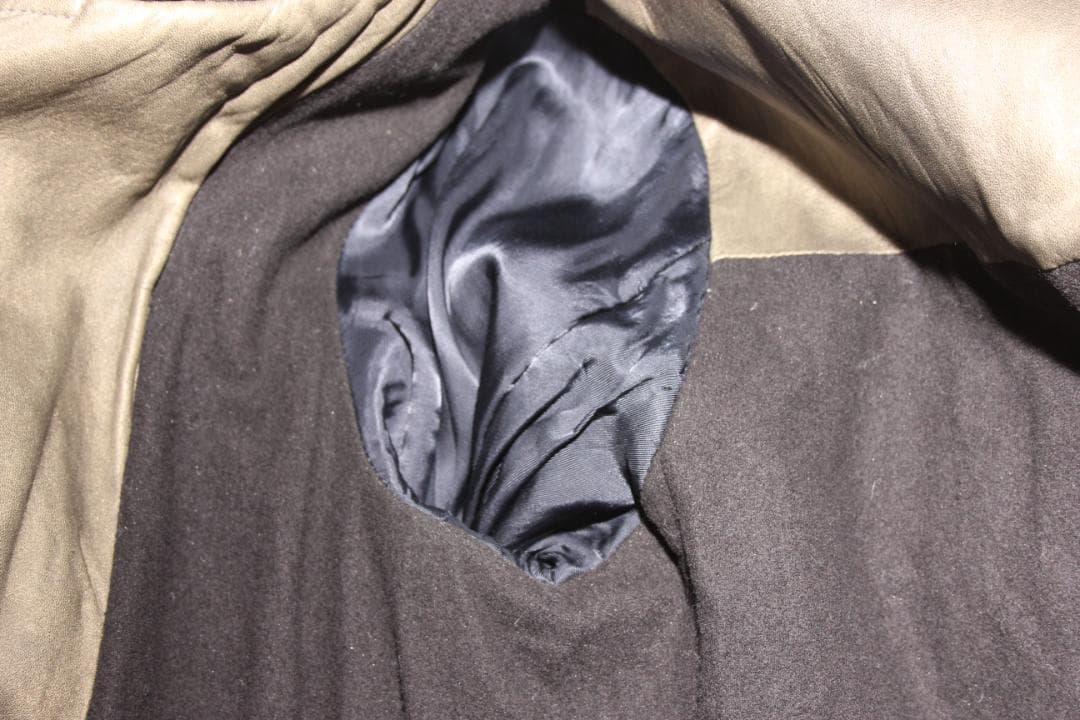 HAUTE　牛革 トレンチコート　イタリア製　ヴィンテージ