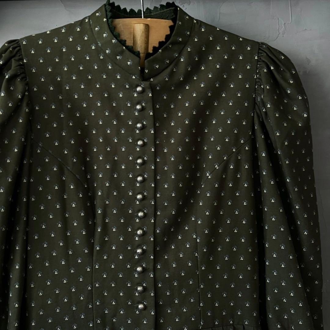 vintage ヴィンテージ ドレス ワンピース ハンドメイド