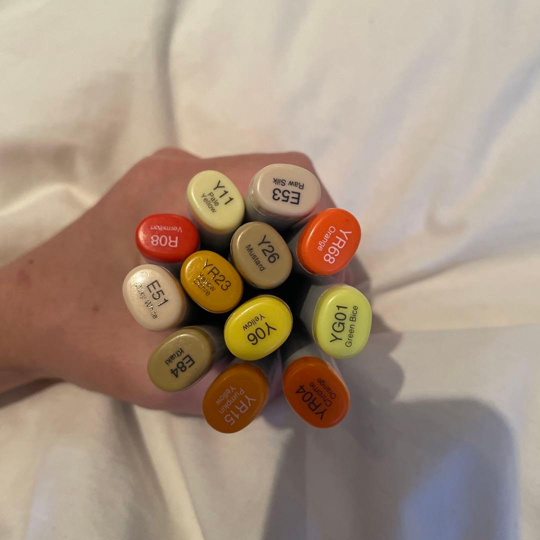 Copic コピック マンガ 画材 まとめ売り マーカー 51本 + 補充2本