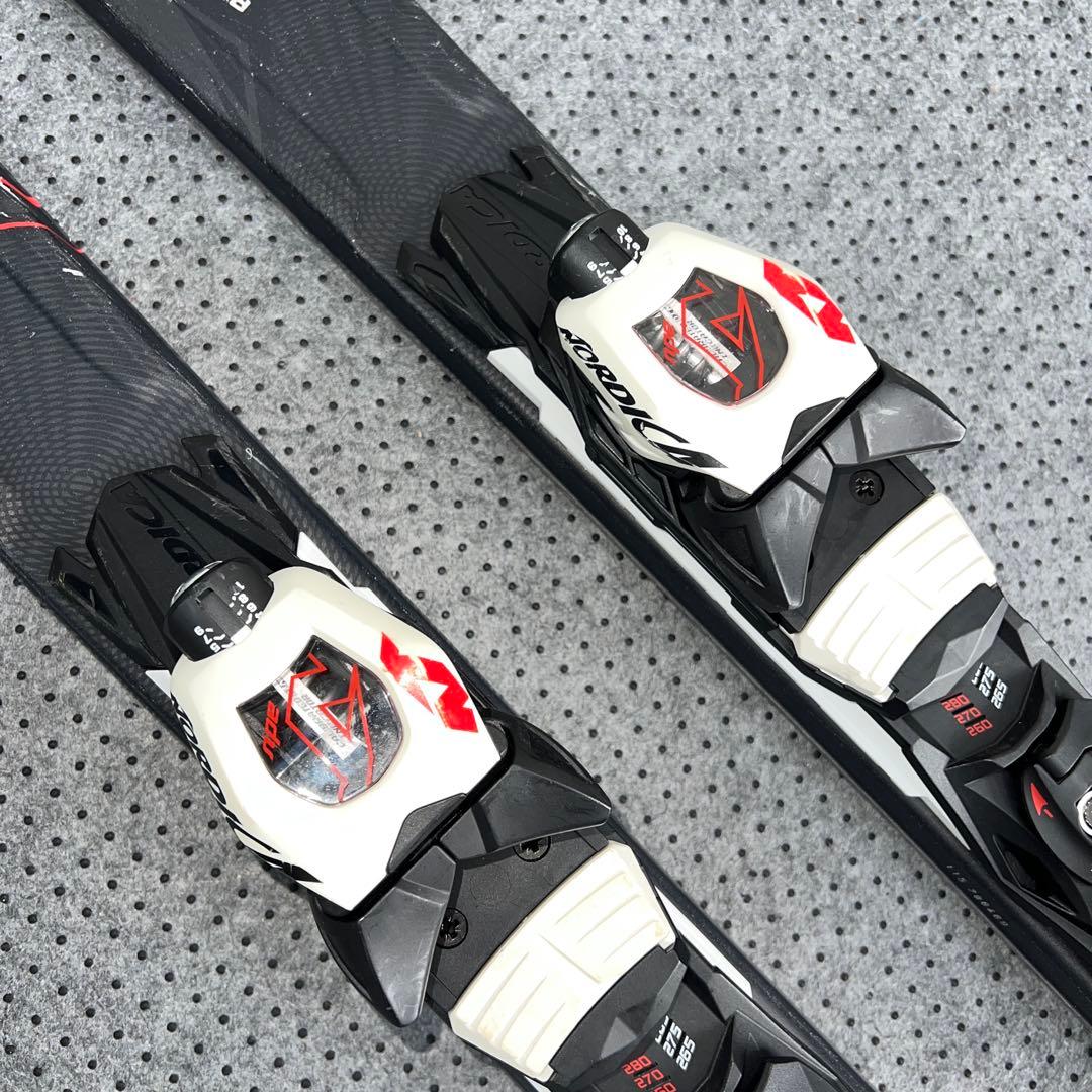 7-8回使用 160cm NORDICA NXT SP75 スキーセット