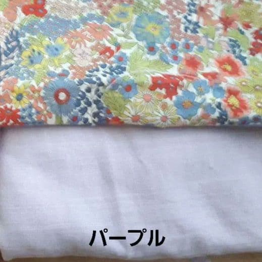 【送料無料】ギャザーワンピース風スタイ(チェリー)&お好みリボン