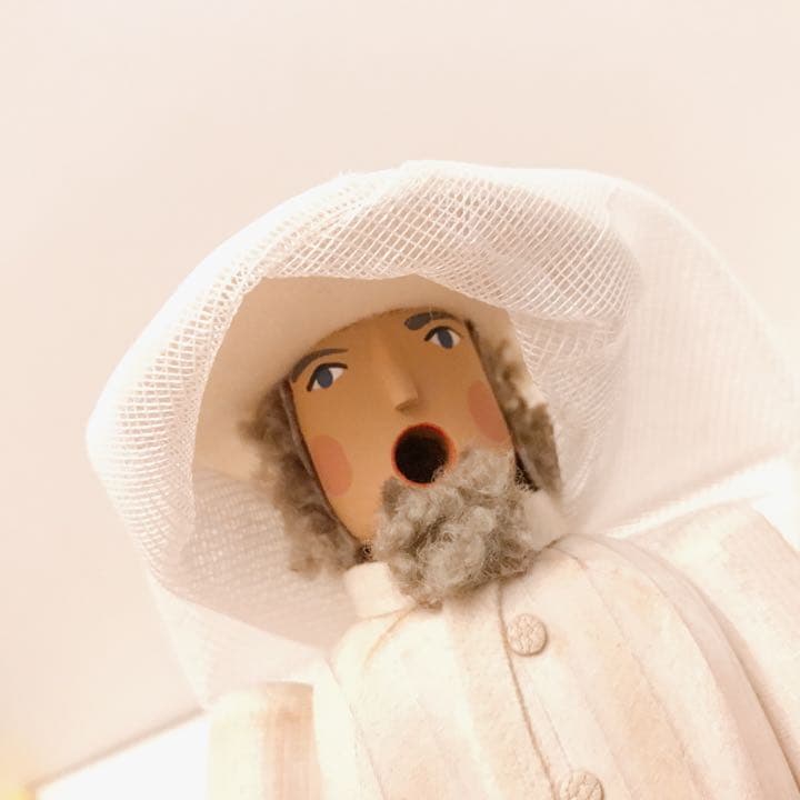 ドイツ　煙出し人形　養蜂家　けむり出し