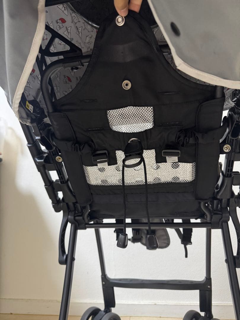 マーニ　美品Aprica カルーンエアー AD アニマルグレー