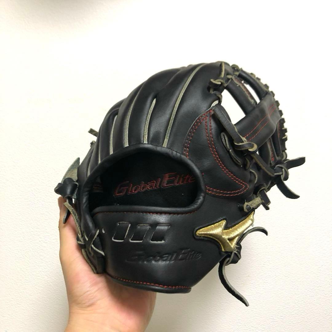 ミズノ グローバルエリート 5DNA 型抜群 即戦力 硬式 内野手用グローブ