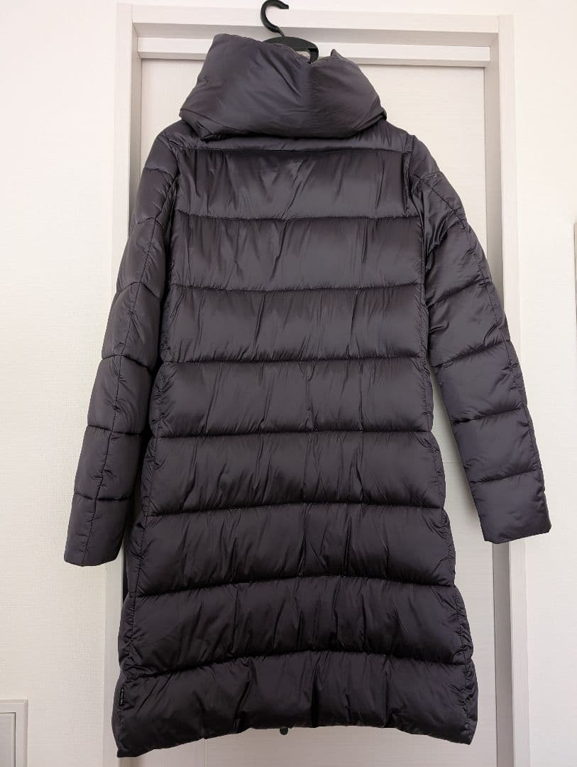 SAVE THE DUCK フード付きロングダウンジャケット