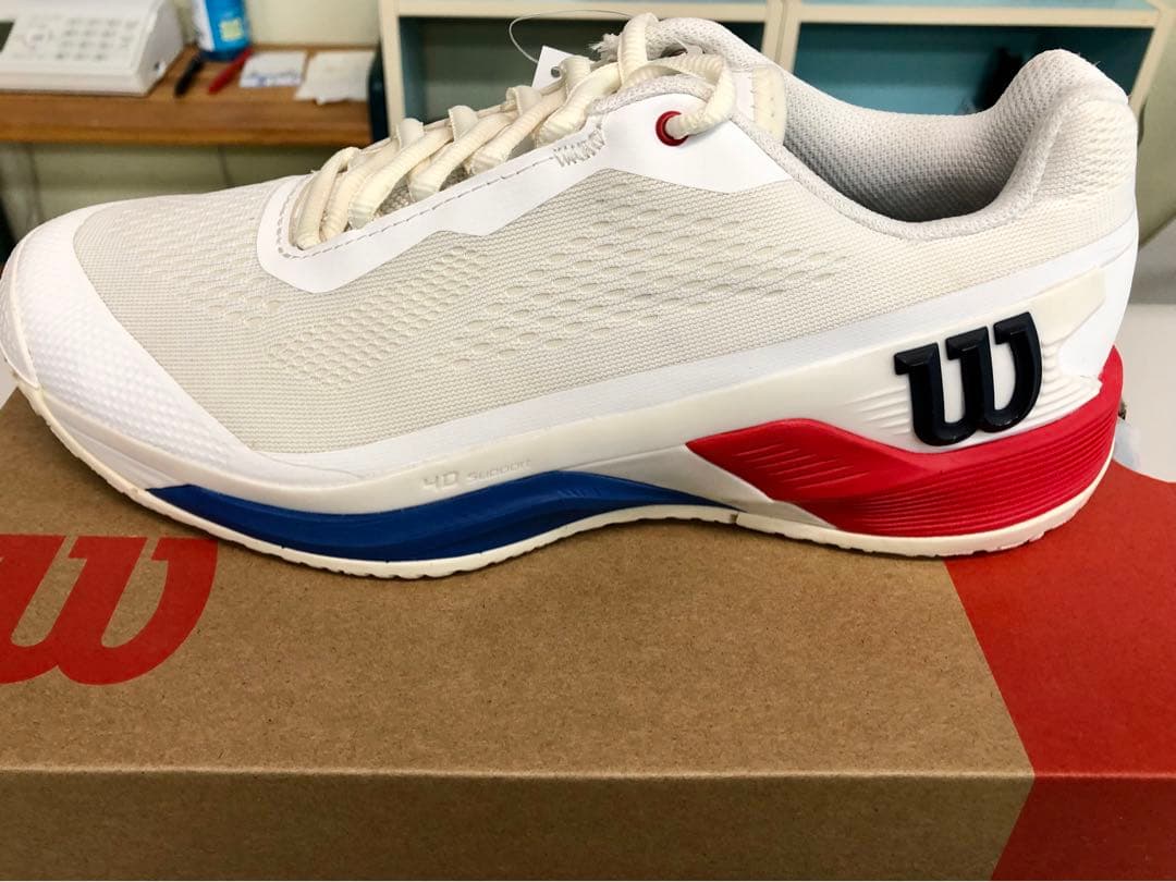 新品 Wilson Rush Pro v4.0 オムニ＆クレー 27.0cm