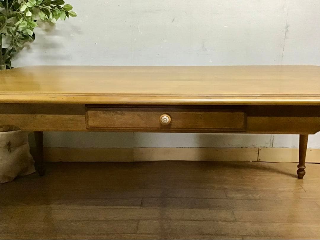 管328☆カリモク☆オールドカリモク☆ダイニングテーブル☆アームチェアー☆5点