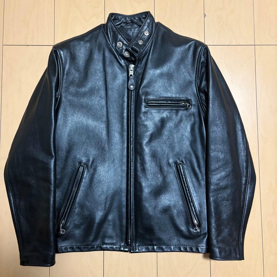 新型 SCHOTT 641 シングルライダースジャケット