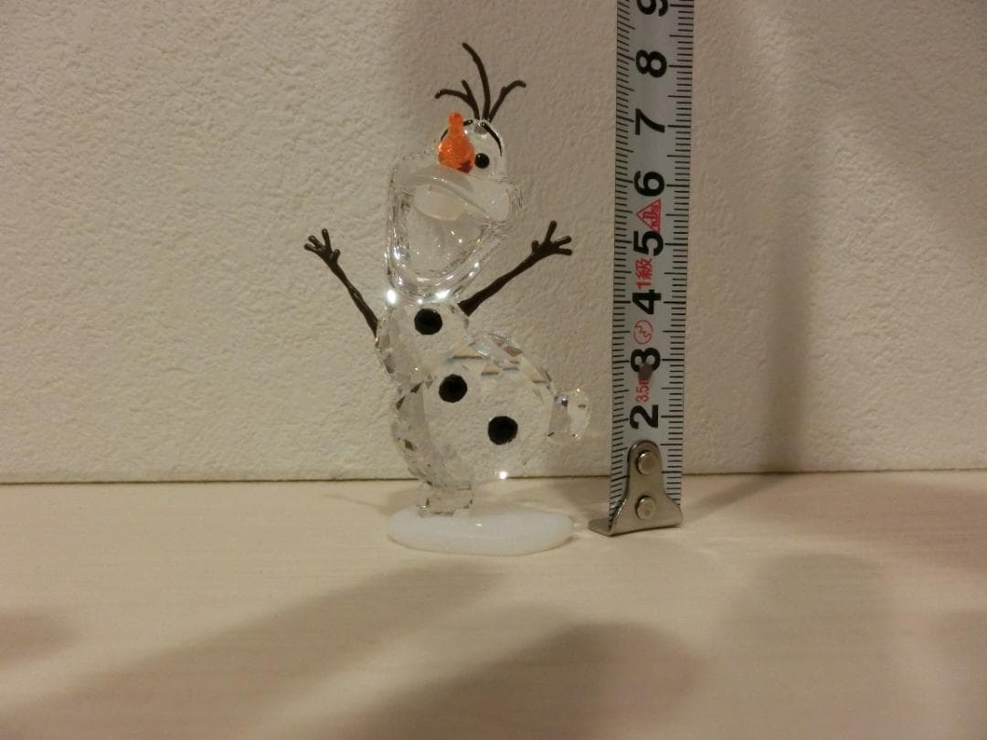 美品　スワロフスキー SWAROVSKI オラフ クリスタル置物