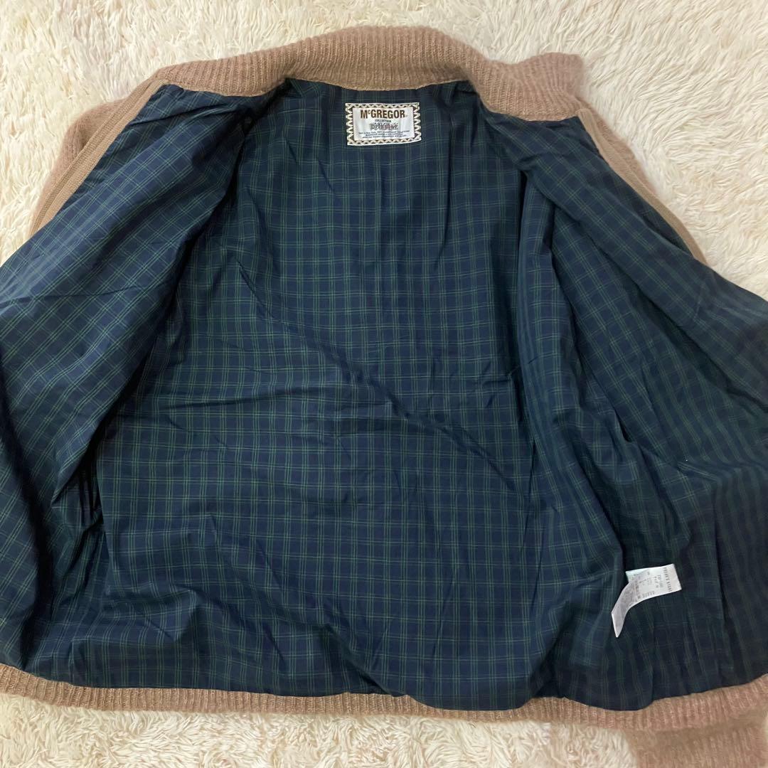 McGREGOR COLLECTION/モヘアニット ドリズラージャケット