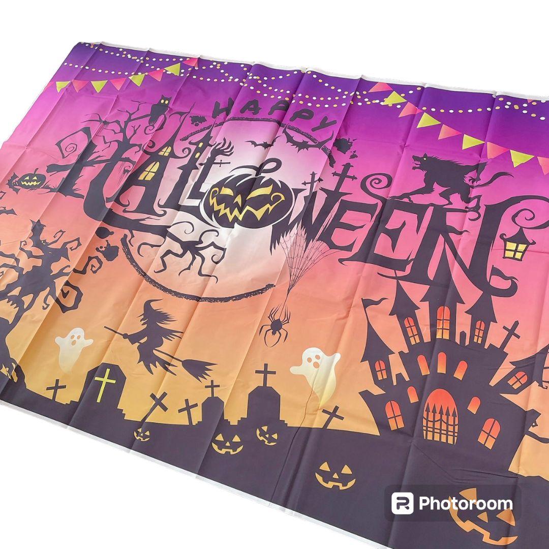 背景布 ハロウィン 撮影背景 大判　2.2x1.5m