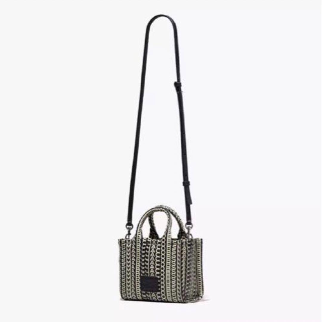 新品マーク ジェイコブス　ザモノグラムレザー クロスボディトートバッグ マイクロ