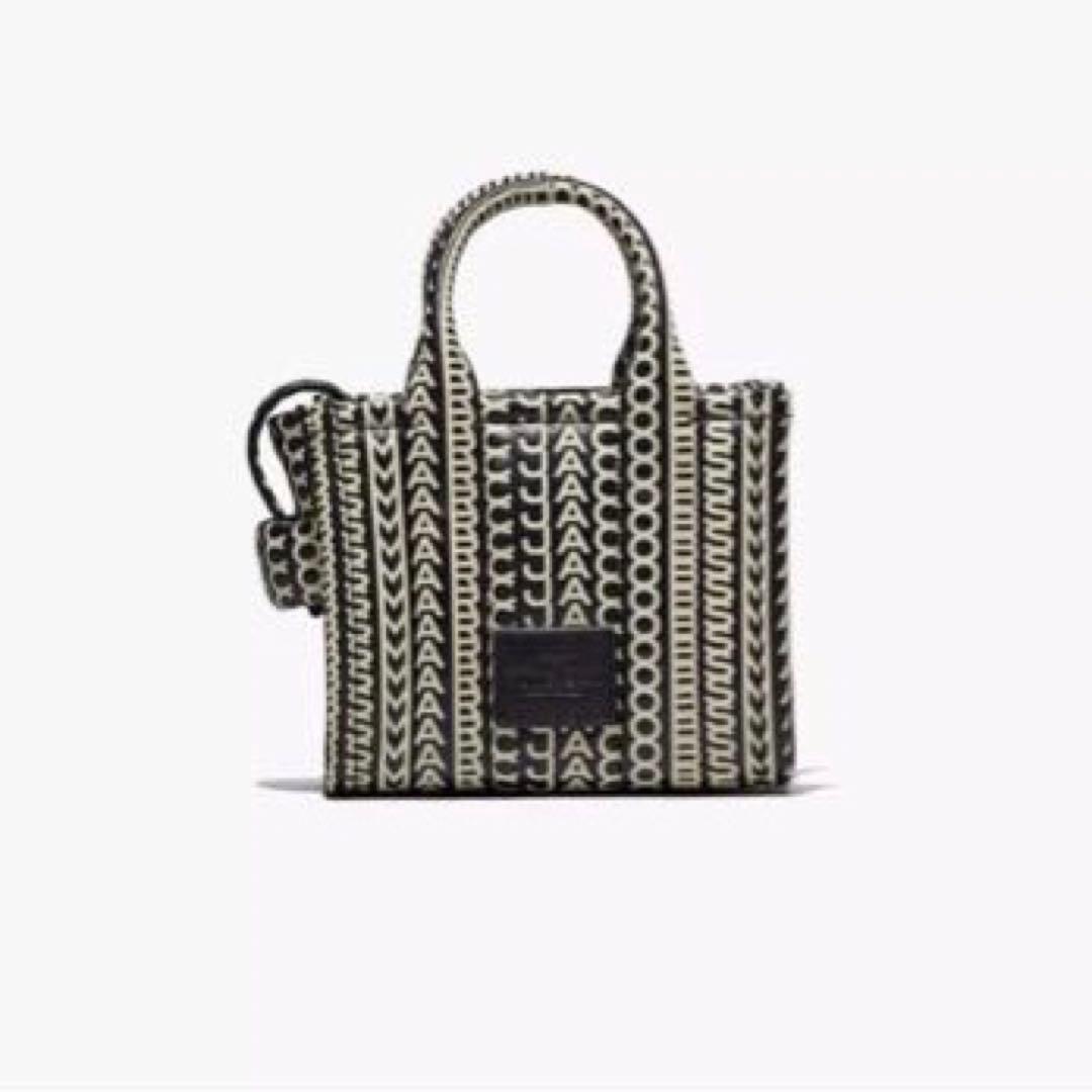 新品マーク ジェイコブス　ザモノグラムレザー クロスボディトートバッグ マイクロ