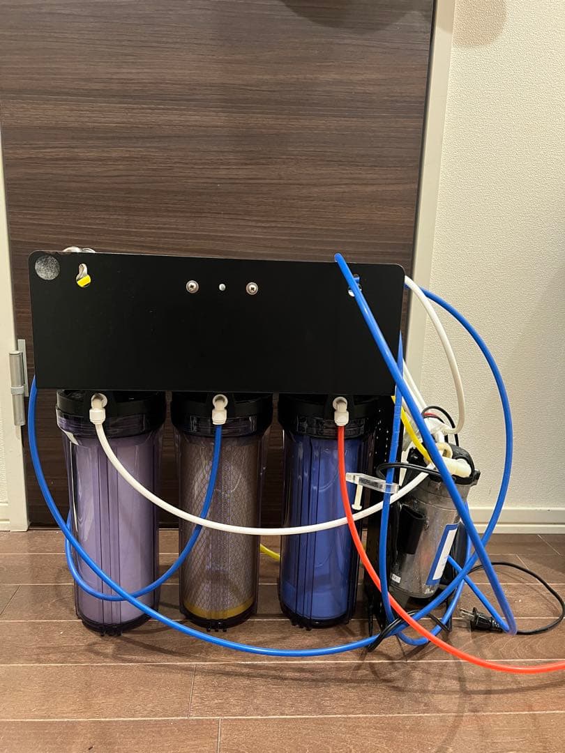 RO浄水器　クロノスレイン　加圧ポンプ付き