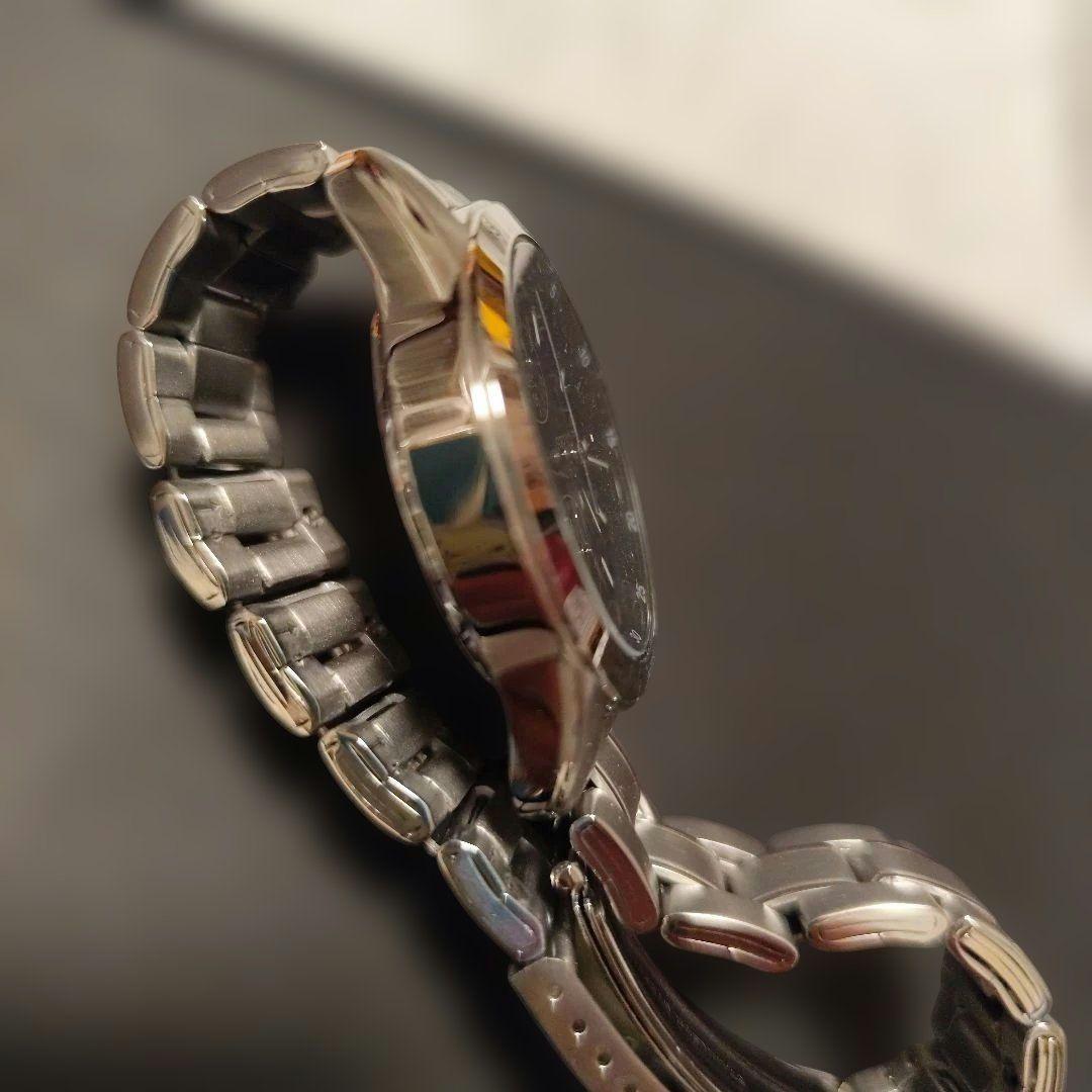 稼働 メンズ SEIKO セイコー クロノグラフ 100M 防水