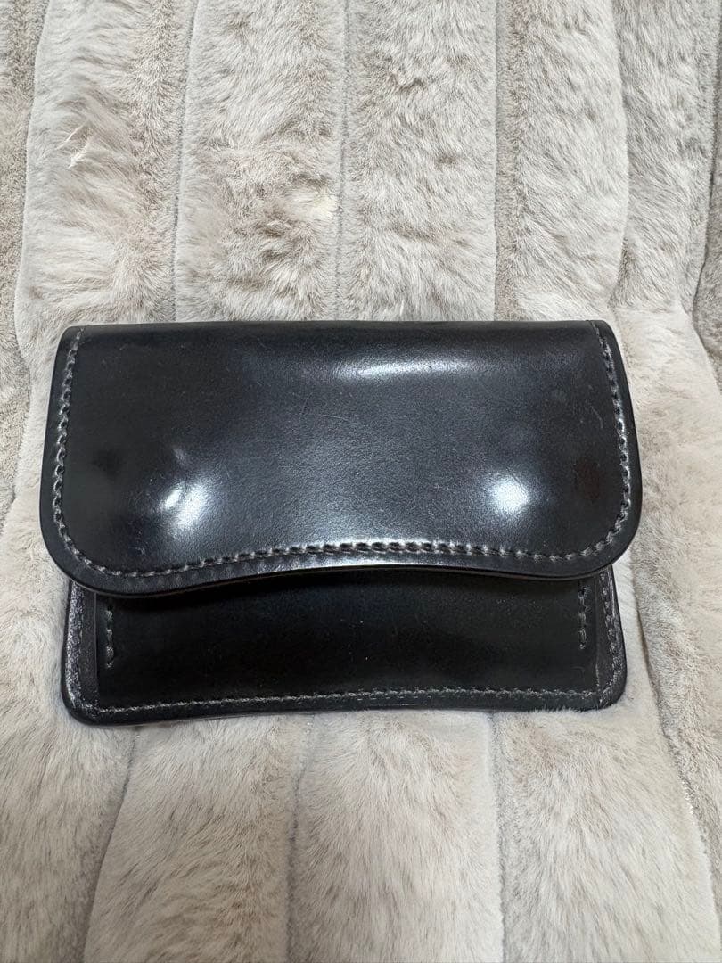 WILD SWANS ワイルドスワンズ タング　シェルコードバン　ブラック