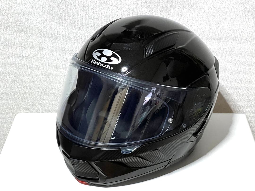 OGK KABUTO RYUKI ブラックメタリック Mサイズ