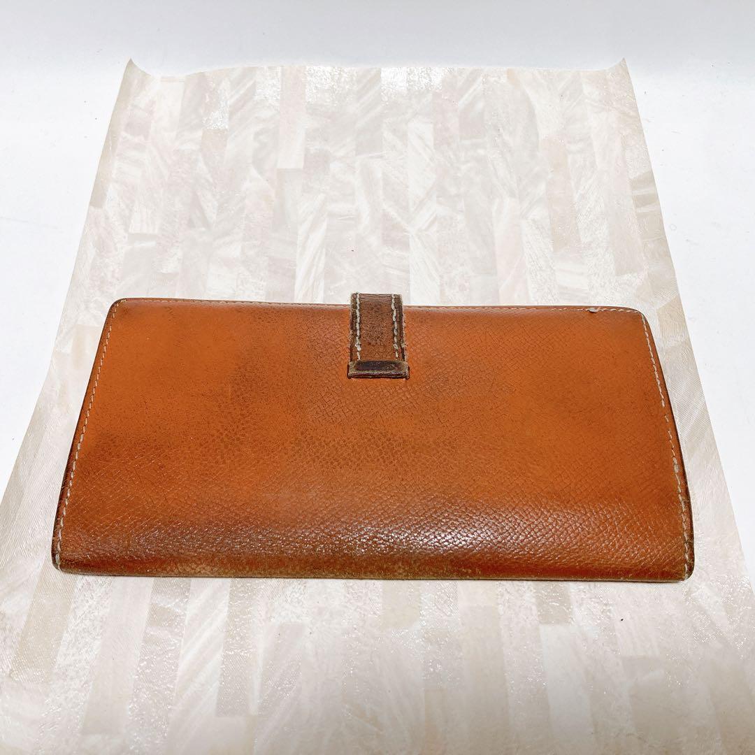 HERMES エルメス　べアンクラシック　折り財布　ブラウン　正規品　送料無料