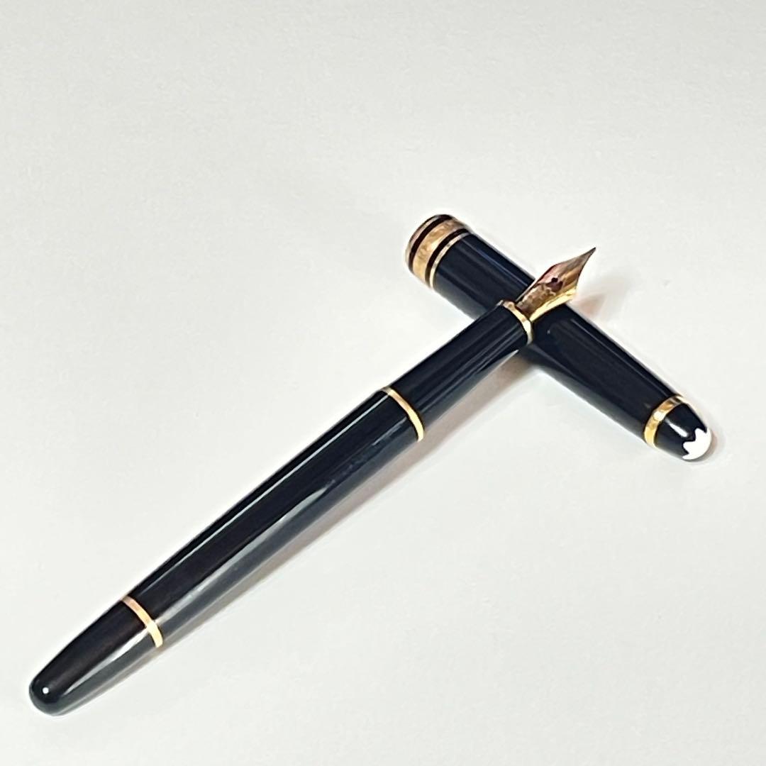 【実用品】モンブラン マイスターシュテュック 144 万年筆 14K 洗浄済み