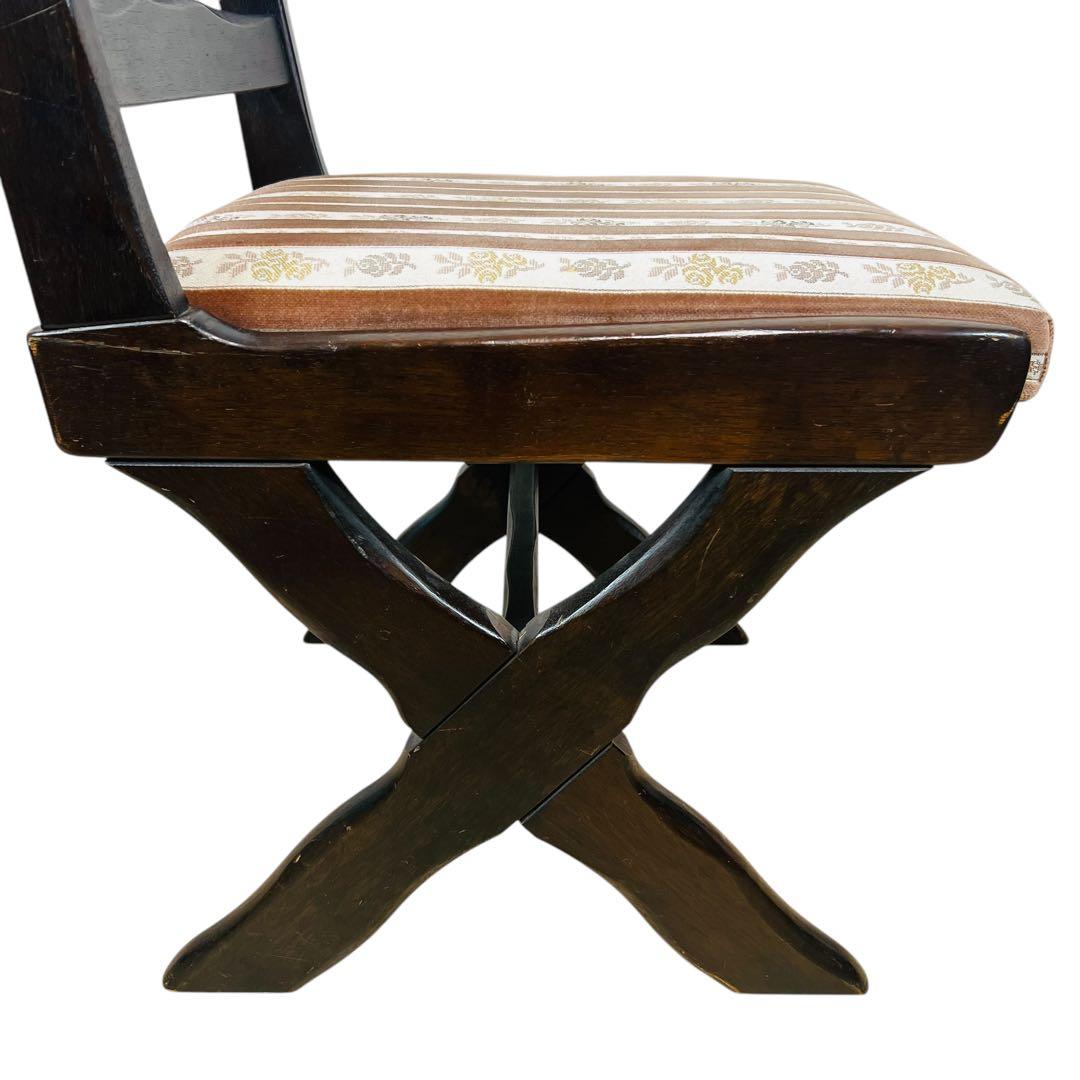 希少 オールド カリモク RUSTIC アンティーク チェア ..