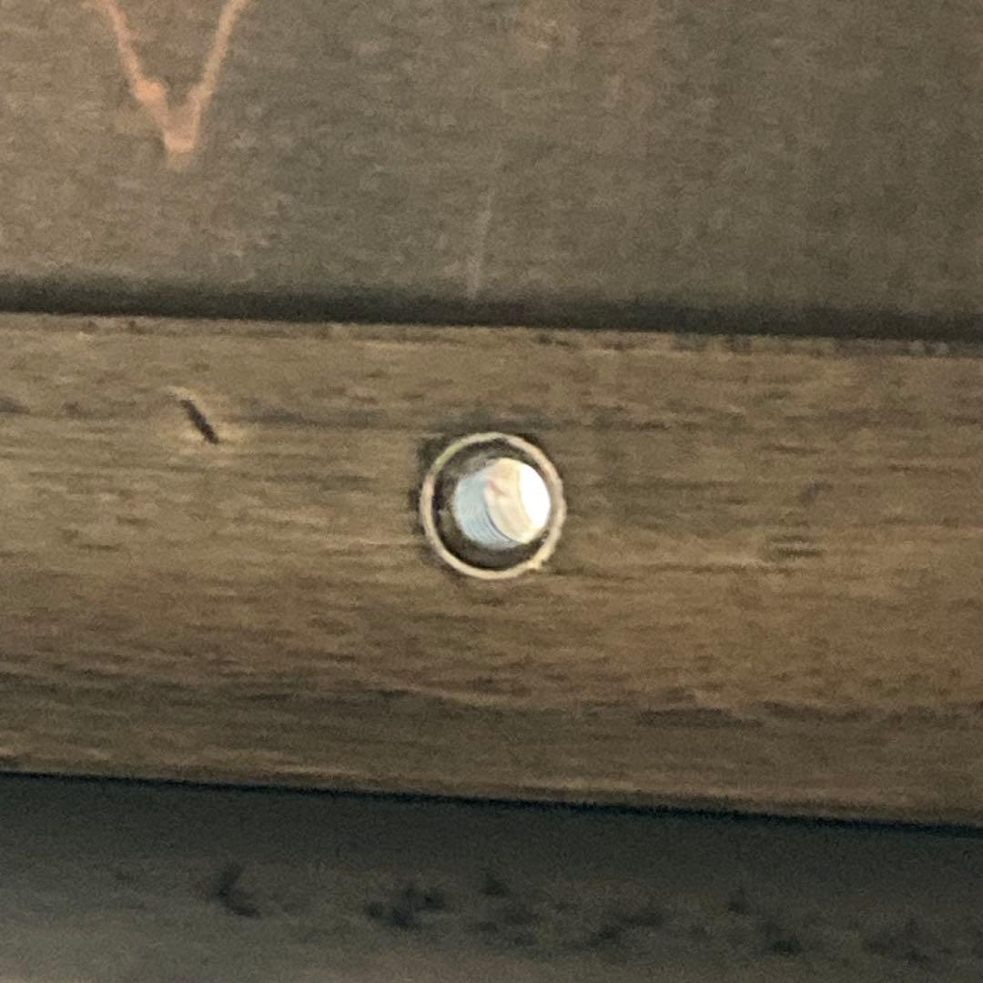 古い3段 飾り棚 ミラーキャビネット ドレッサー ウォールミラー