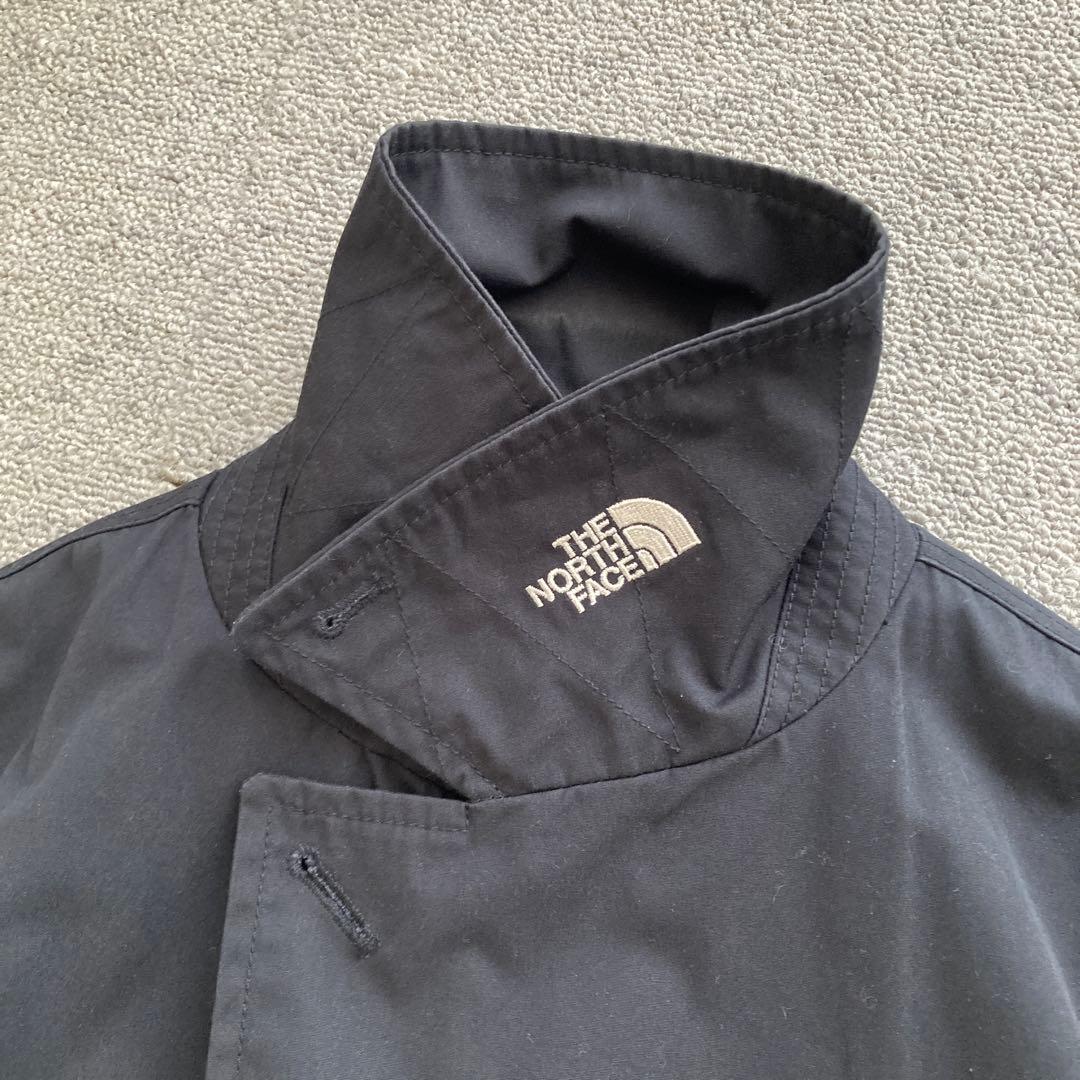 【ほぼ新品】Mサイズ ステンカラーコート パープル ナナミカ ノースフェイス