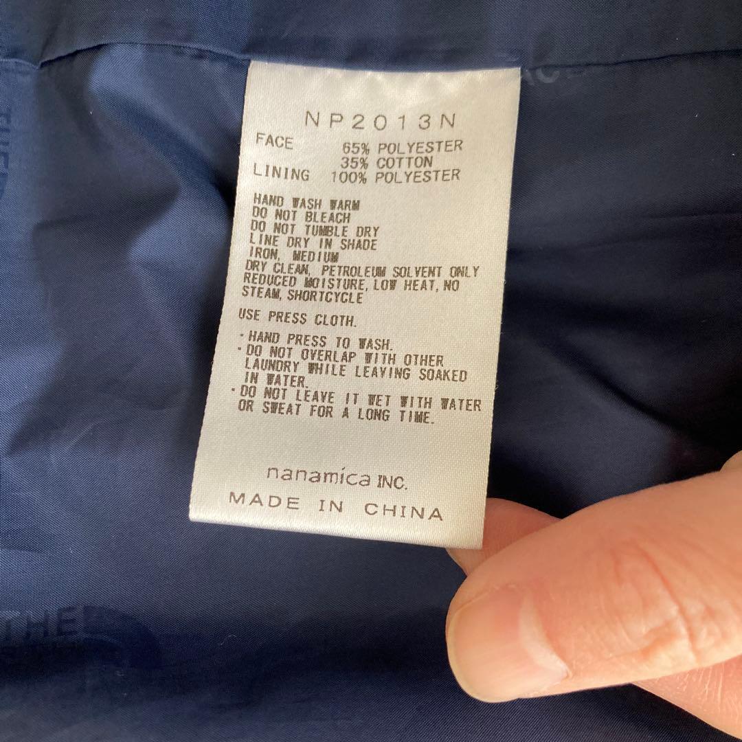 【ほぼ新品】Mサイズ ステンカラーコート パープル ナナミカ ノースフェイス