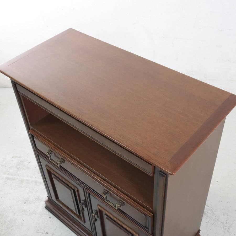 マルニ木工 地中海ロイヤル 電話台・FAX台68 No.5137 高級家具