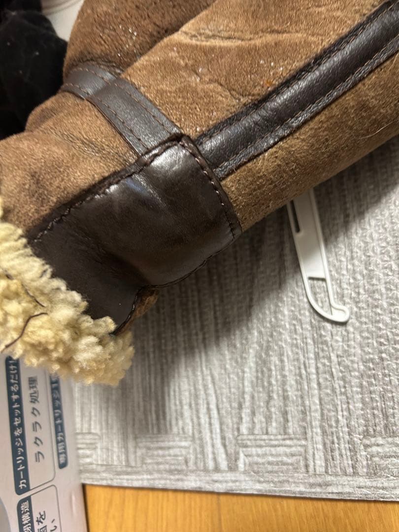 AVIREX B3 サイズ USA AVIREX ムートン フライトジャケット