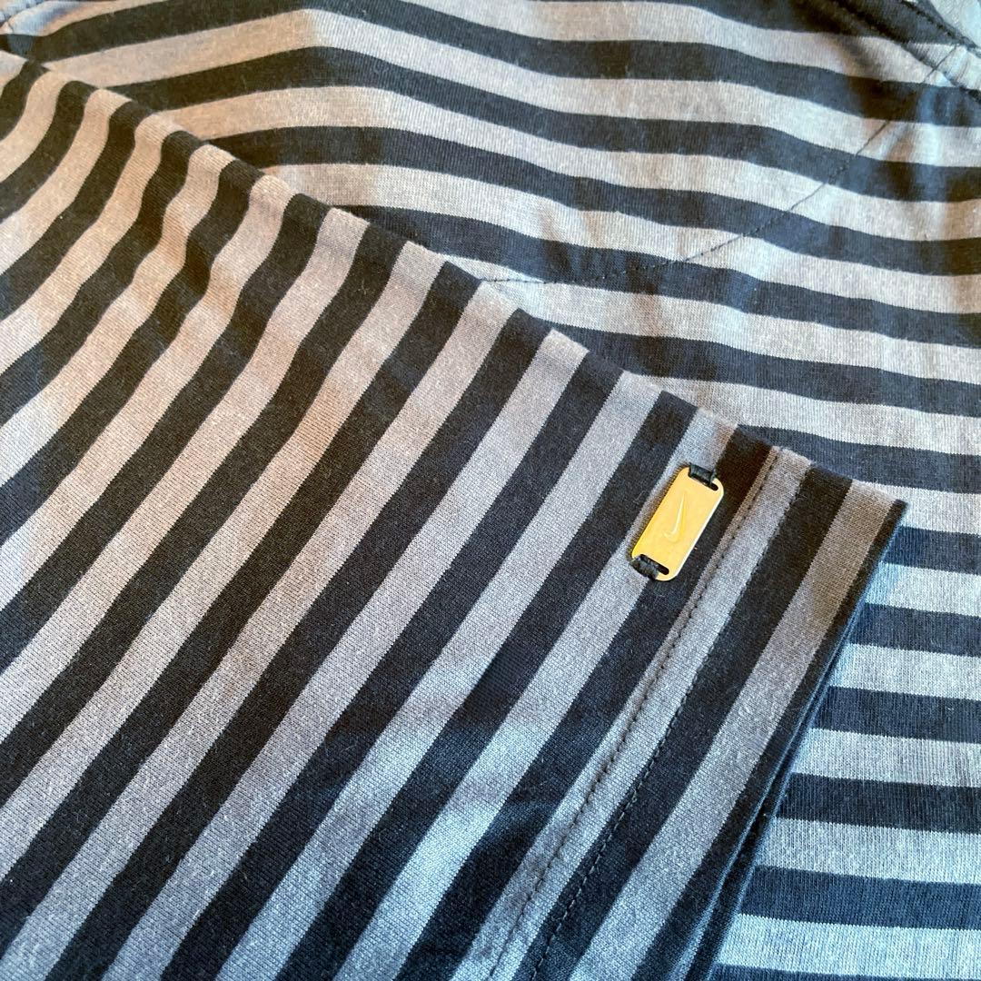 Nike × Malbon マルボン コラボ ネイビー ゴルフポロシャツ 速乾