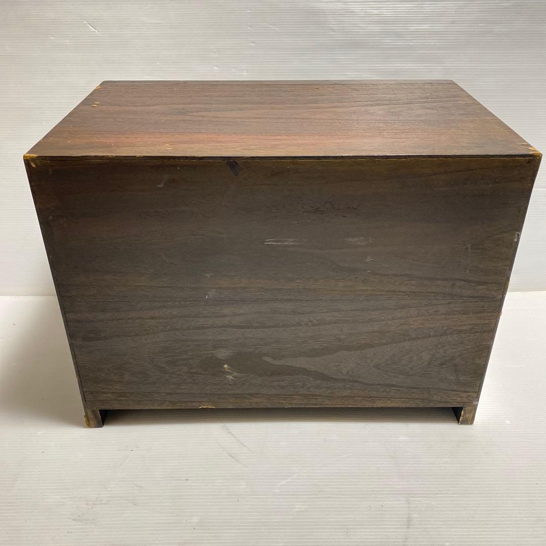 木製箪笥 5引き出し 時代家具 和風 レトロアンティーク 金具付き 収納 和家具