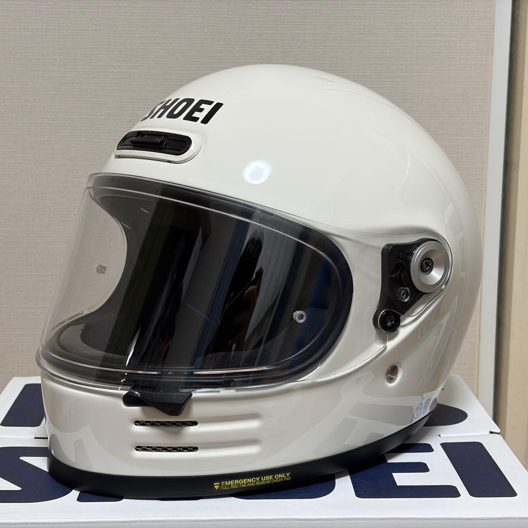 SHOEI Glamster グラムスター　オフホワイト　Lサイズ　25年製
