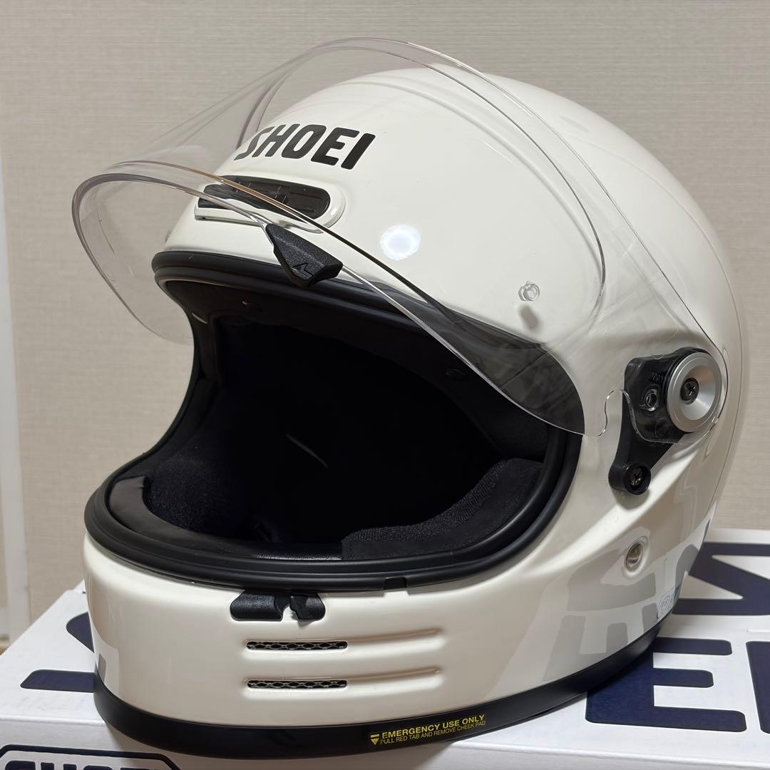 SHOEI Glamster グラムスター　オフホワイト　Lサイズ　25年製