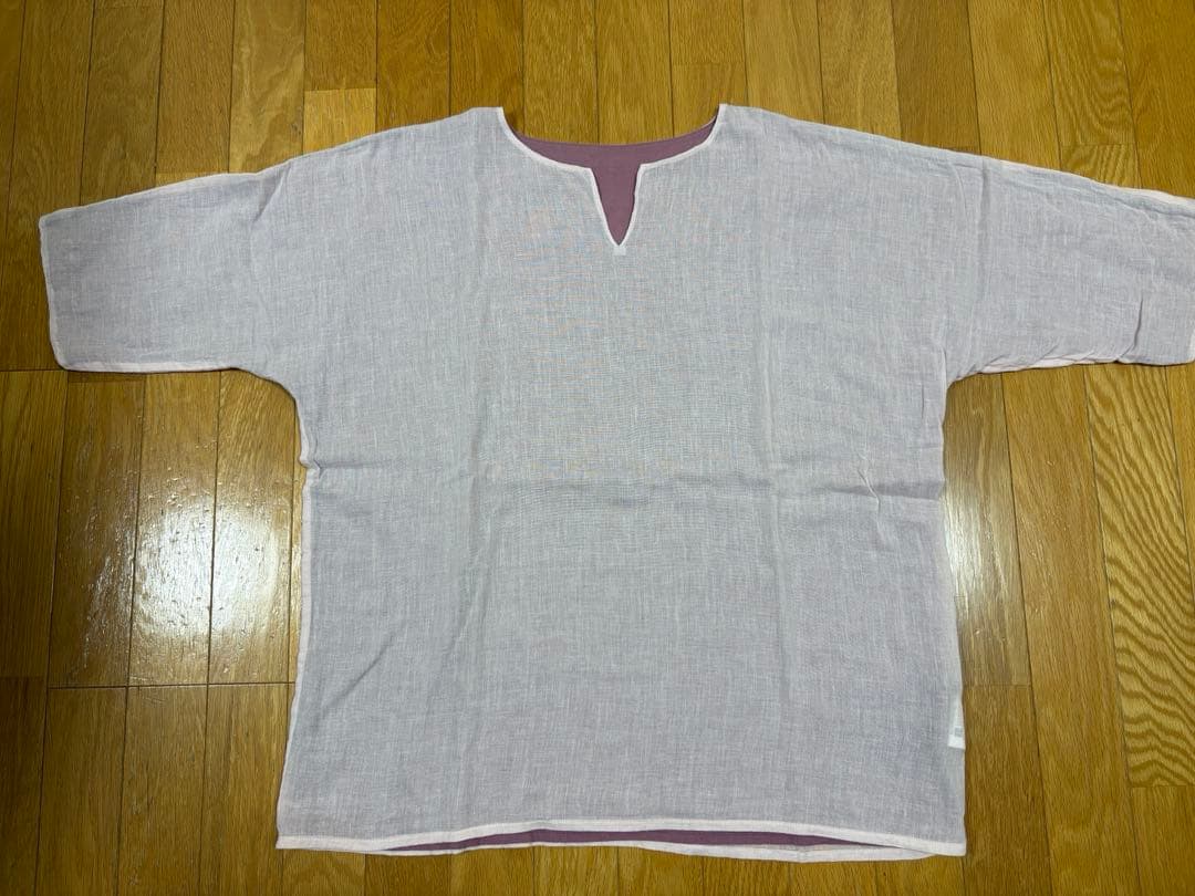 ロフテー ガーゼパジャマ リバーシブル レディース ナイトウェア　新品